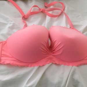 36DD getaway halter pink